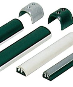 Estribo de frotamiento de plástico rígido y duradero, equipado con inserto de PVC flexible