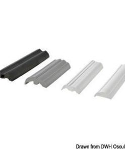 Base cinton PVC Blanco para Perfil Curvado