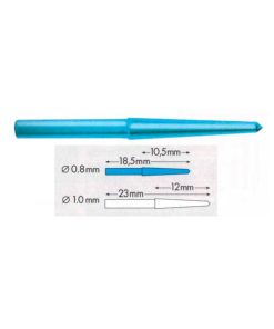 C0241 Espigas Mooser Repos. 1Mm 100U.