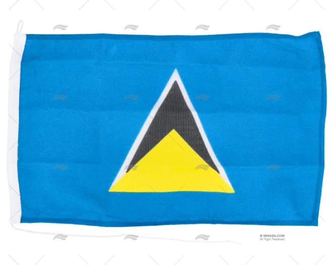 BANDERA SAINTE-LUCIE 75x 50cm ADRIA BANDIERE - Imagen 2