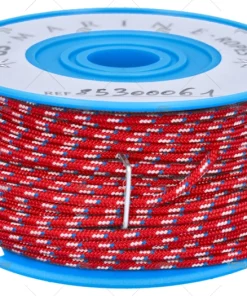 BOBINA POLIEST. ROJA/BLANCA/AZUL 2mm 20m MEYER