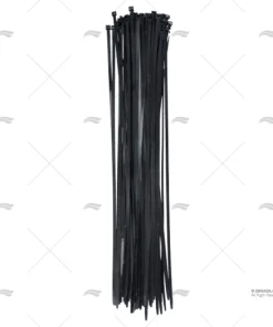 BRIDA NYLON 9×780 NEGRA 100 UNIDADES NORMA