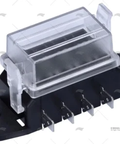 CAJA PORTA FUSIBLES (4 FUSIBLES)