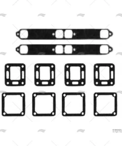 KIT COMPLETO JUNTAS COLECTOR MERC V8 BARR MARINE