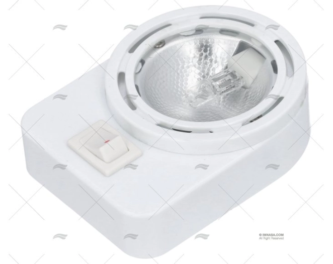 PLAFON HALOGENO 12V CON INTERRUPTOR - Imagen 3