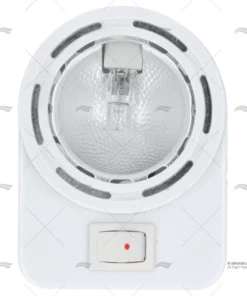 PLAFON HALOGENO 12V CON INTERRUPTOR