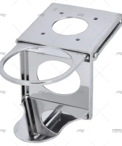 SOPORTE VASO INOX PLEGABLE